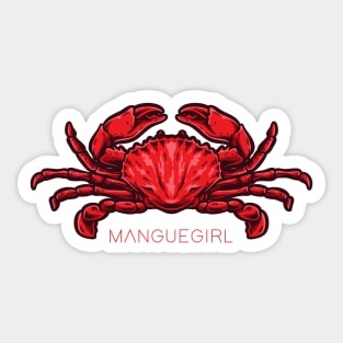 Manguegirl Sticker